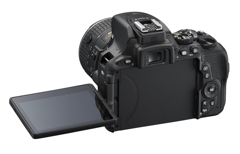 Nuova Nikon d5500 - vista posteriore